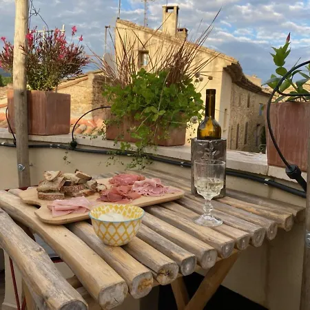 L'Exquishette De Lourmarin, Un Nid Sur Les Toits. Villa Exterior photo